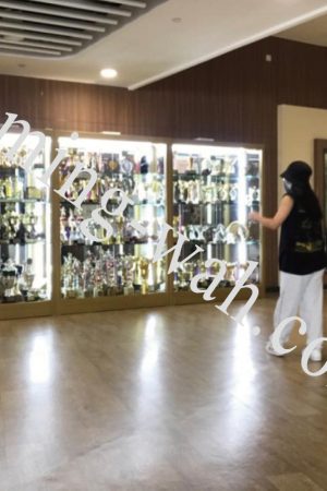 MW-051  仿木紋獎杯櫃