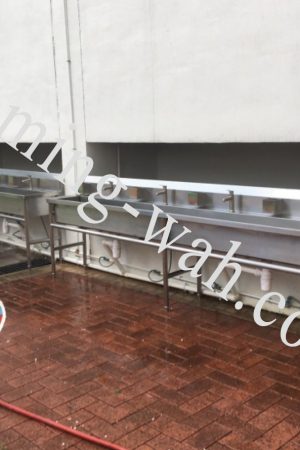 MW-091 不銹鋼腳架+不銹鋼洗手盆