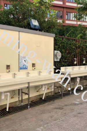 MW-092 不銹鋼腳架+人造石洗手盆