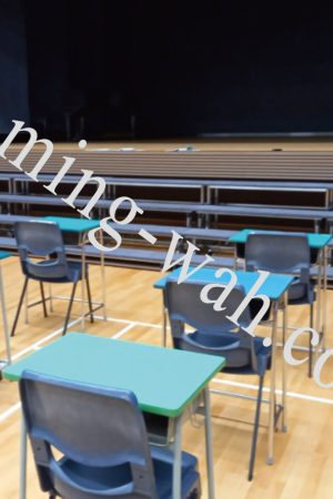 MW-107  304沙鋼框架鋪地毯摺疊梯級